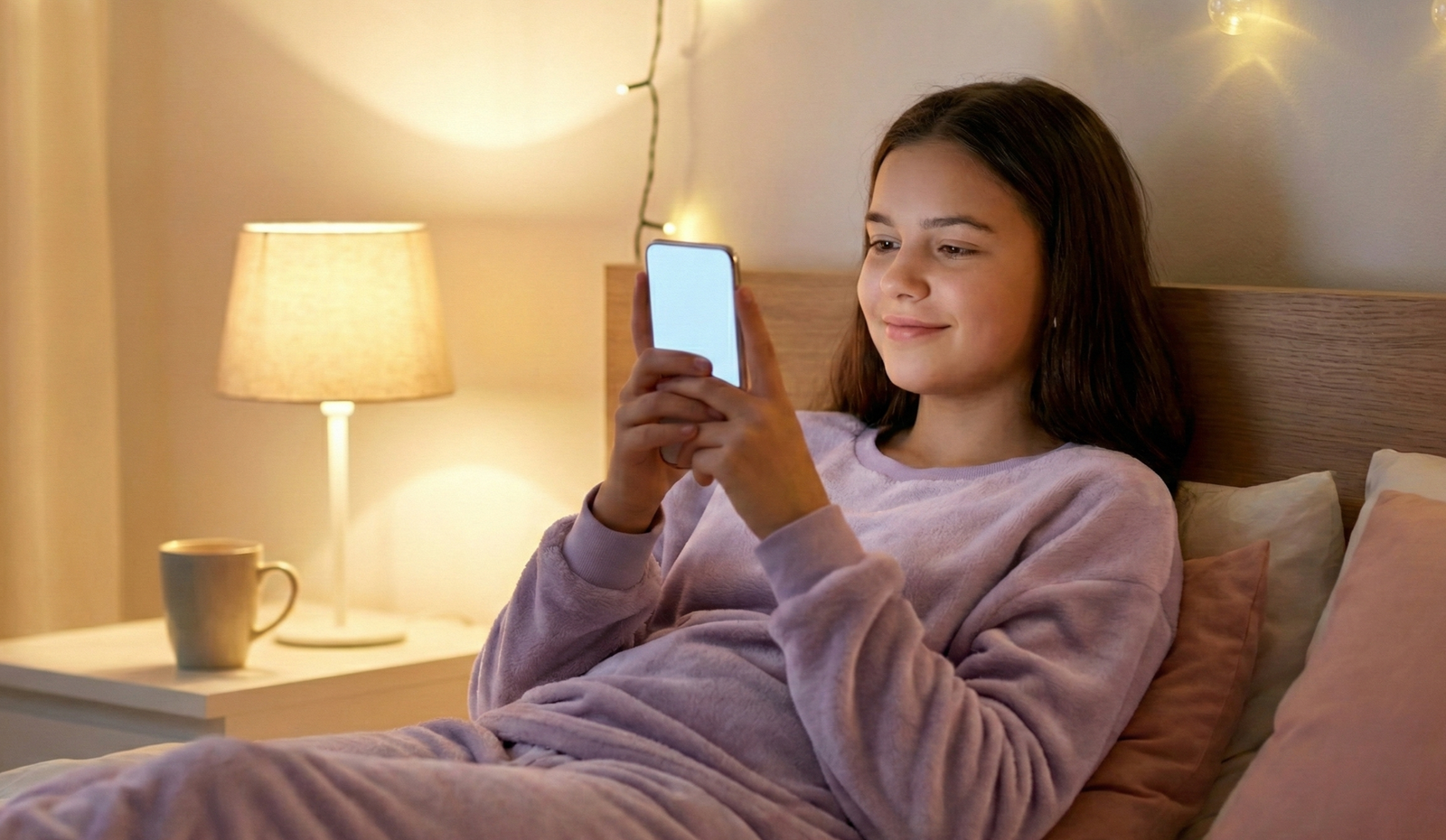 נערה עם טלפון - תוכנית יש לי קול